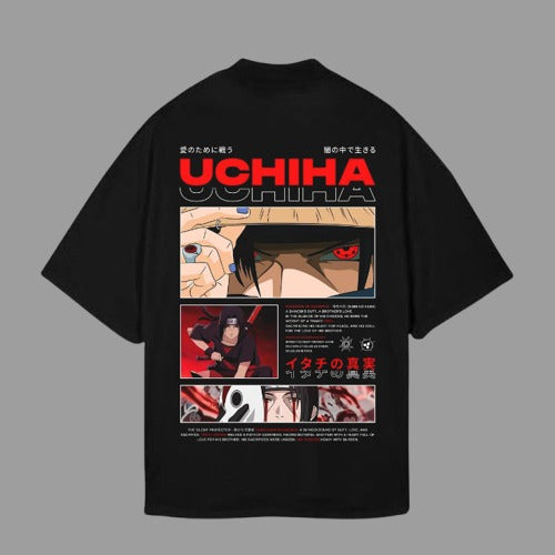 Drop Shoulder Uchiha Style