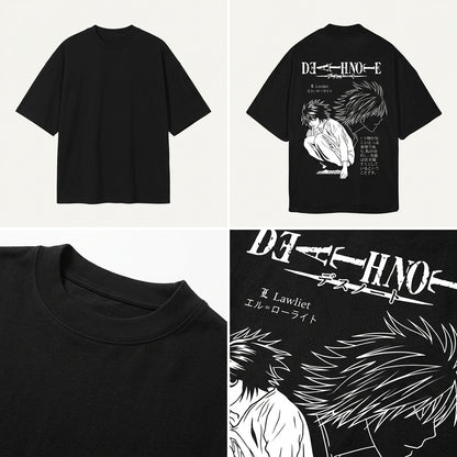 Drop Shoulder Death Note Tees