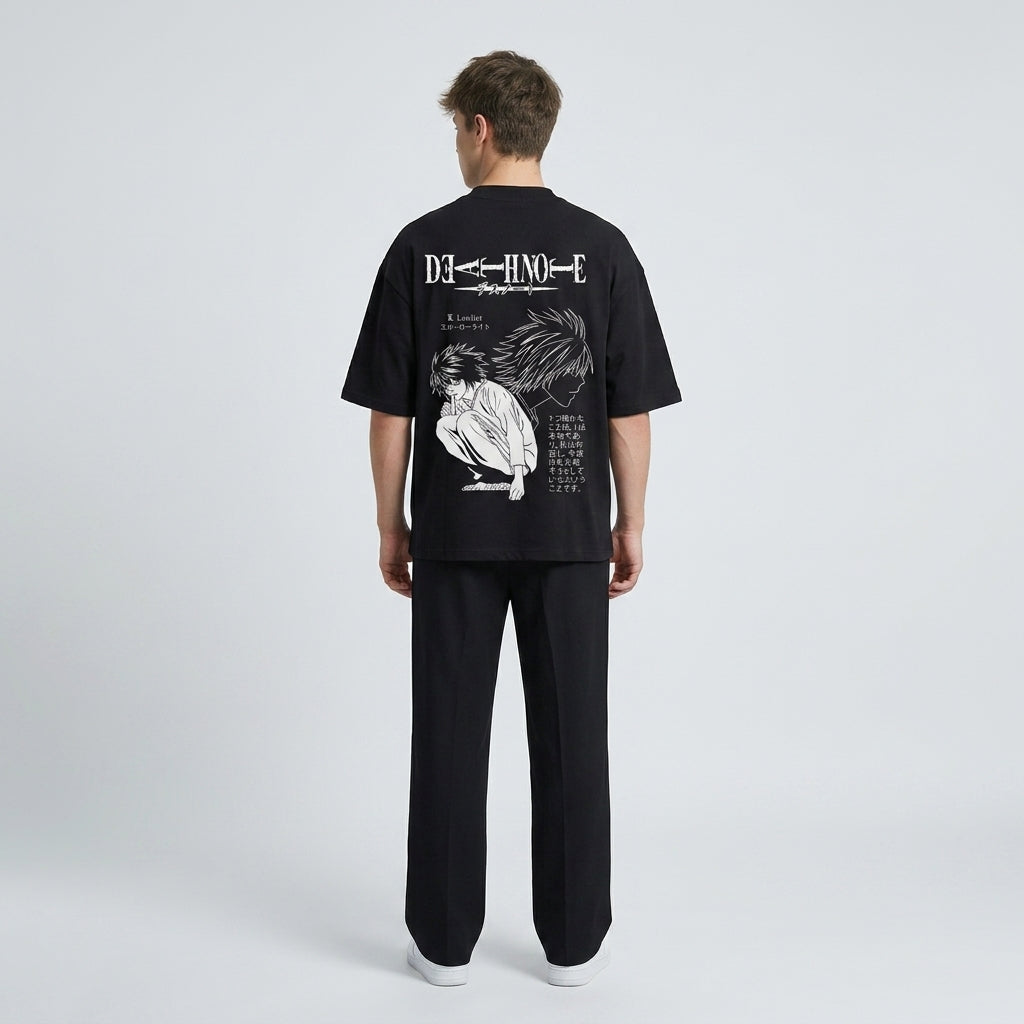 Drop Shoulder Death Note Tees