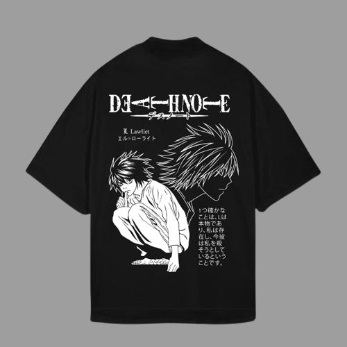 Drop Shoulder Death Note Tees