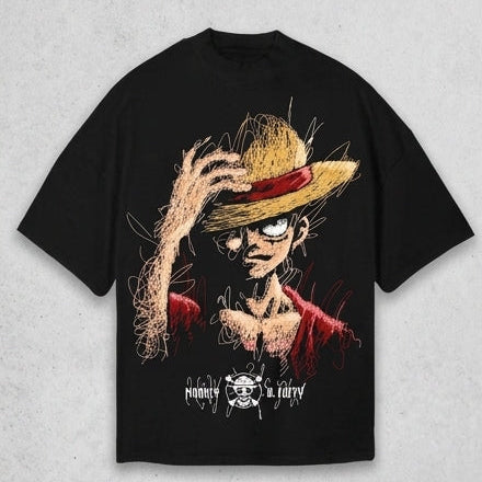 Drop Shoulder Monkey De Luffy Style